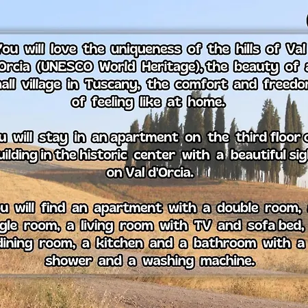 Anima D'orcia - Ampio In Pieno Centro Storico! Apartment *