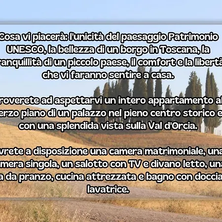 Apartment Anima D'orcia - Ampio In Pieno Centro Storico! *